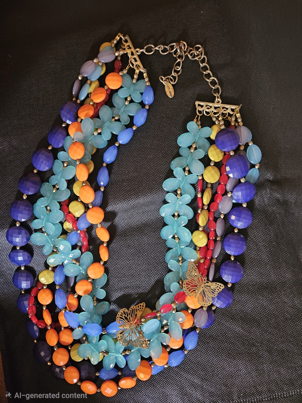 Sassy Jones -  Bead Layered Necklace